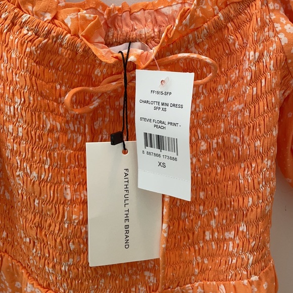 Faithfull the Brand Charlotte Mini Dress - Picture 3 of 4